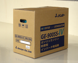 小型ガソリン発電機 GE-900SS-IV 外箱